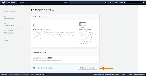 Setting Up Your AWS Budget and Billing Alerts